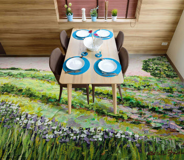 3D Grassland 9672 Allan P. Friedlander Floor Mural