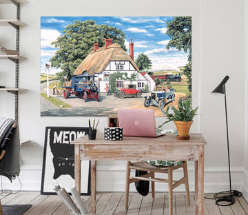 3D Build House 029 Trevor Mitchell Wall Sticker Wallpaper AJ Wallpaper 2 