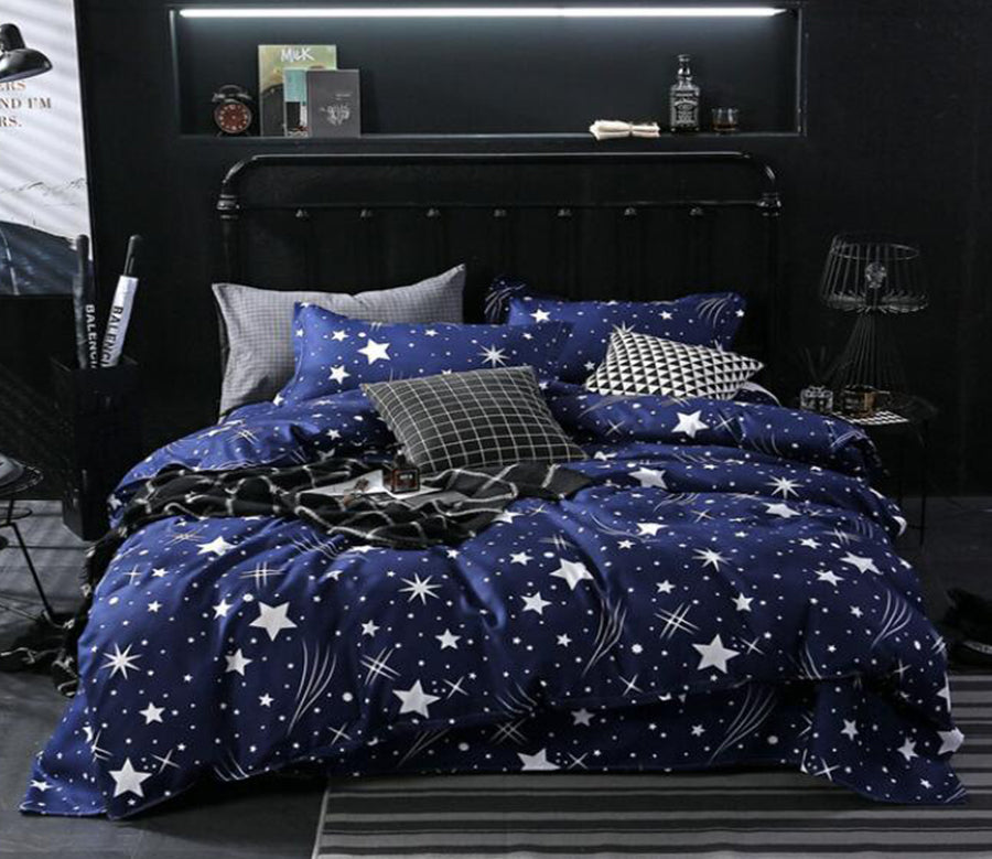 3D Star Starry Sky 13013 Bed Pillowcases Quilt
