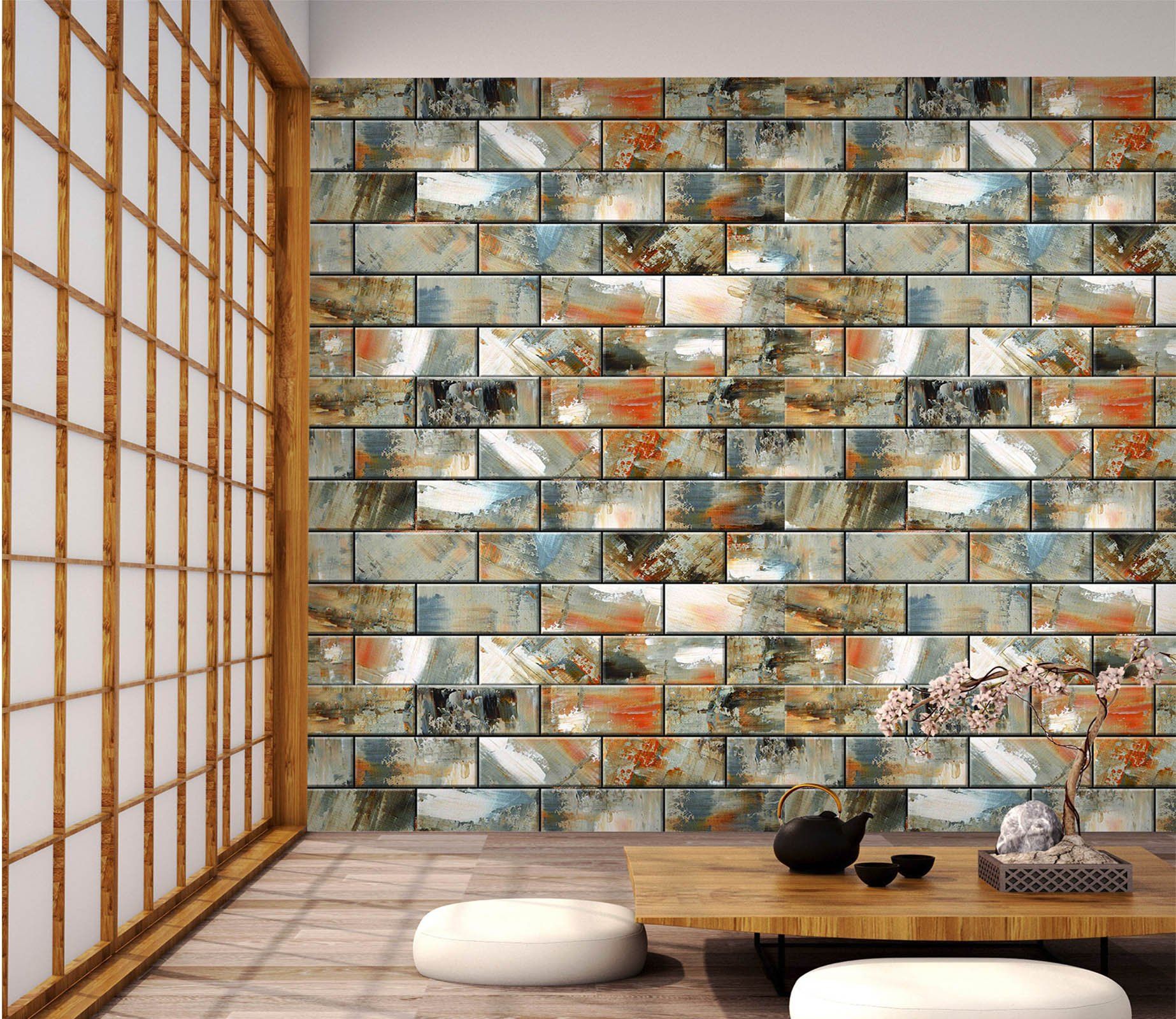 3D Brick Color Painting 40 Wallpaper AJ Wallpaper 