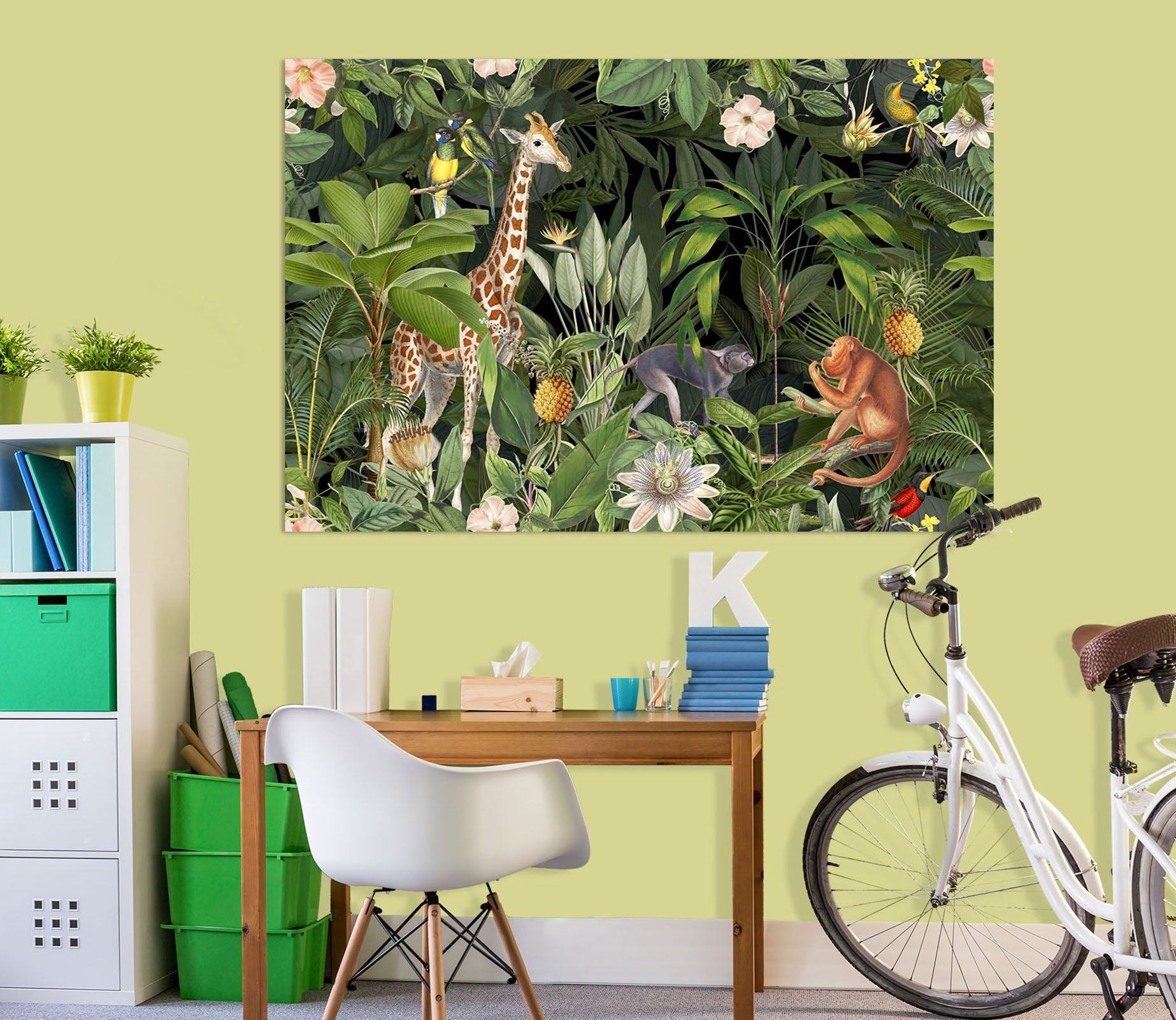 3D Animal World 037 Andrea haase Wall Sticker Wallpaper AJ Wallpaper 2 