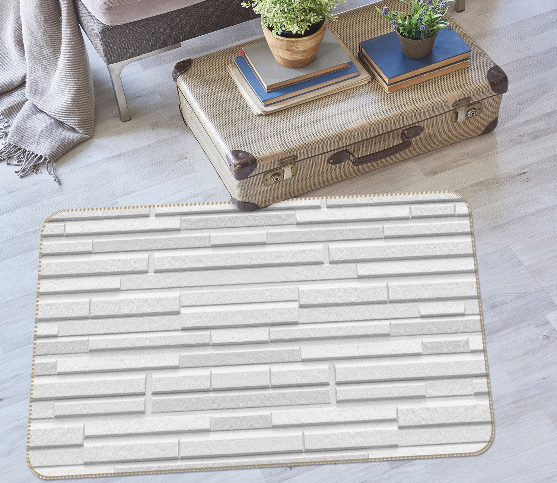 3D Strip 36076 Non Slip Rug Mat