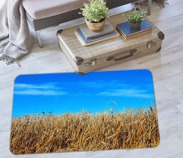 3D Withered Grass Sky 75279 Non Slip Rug Mat