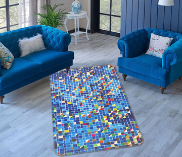 3D Color Brick 3029 Allan P. Friedlander Rug Non Slip Rug Mat Mat AJ Creativity Home 