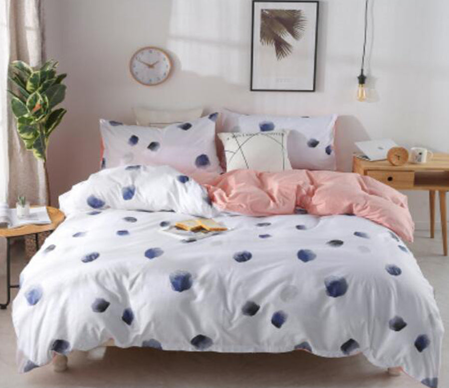 3D Ink Dots 30270 Bed Pillowcases Quilt