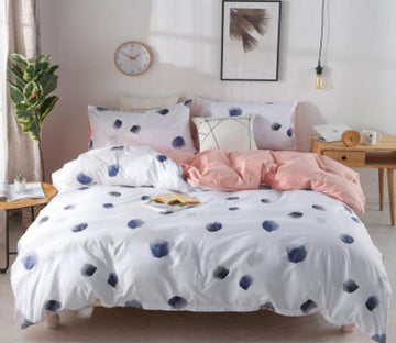 3D Ink Dots 30270 Bed Pillowcases Quilt
