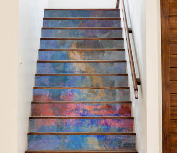 3D Purple Red Pigment Texture 104205 Michael Tienhaara Stair Risers