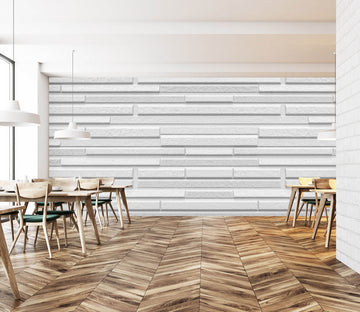 3D White Wall 1138 Wall Murals