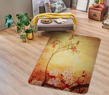 3D Flower 76093 Non Slip Rug Mat