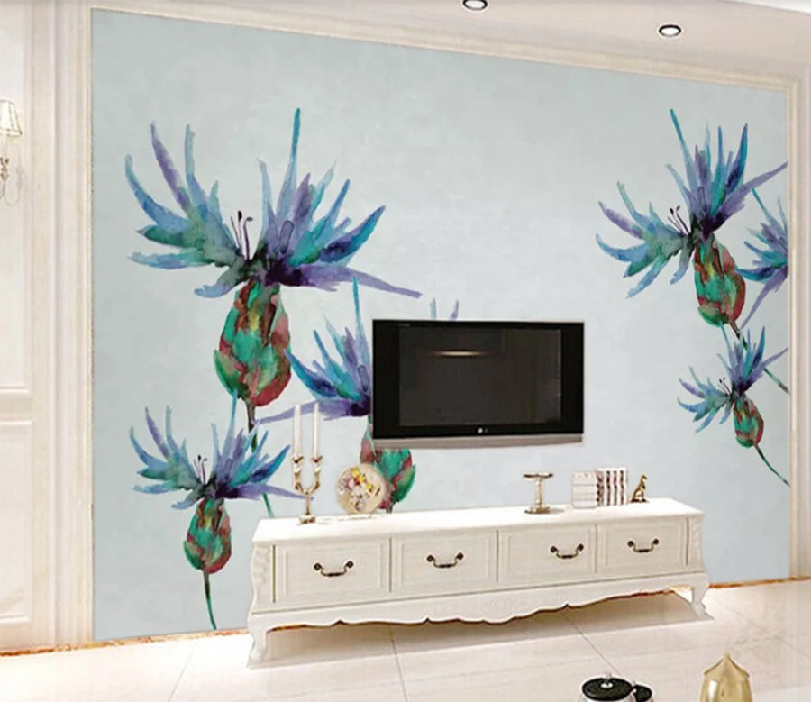 3D Pineapple Pattern WC549 Wall Murals