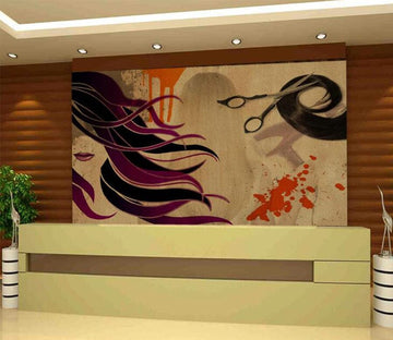 3D Flowing Hair 1508 Wall Murals Wallpaper AJ Wallpaper 2 