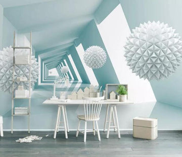3D Circular Pattern 1171 Wall Murals Wallpaper AJ Wallpaper 2 
