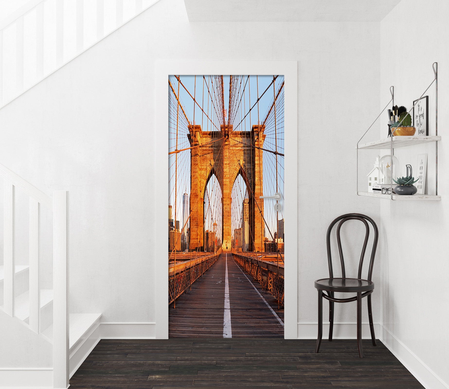 3D Bridge 22073 Door Mural