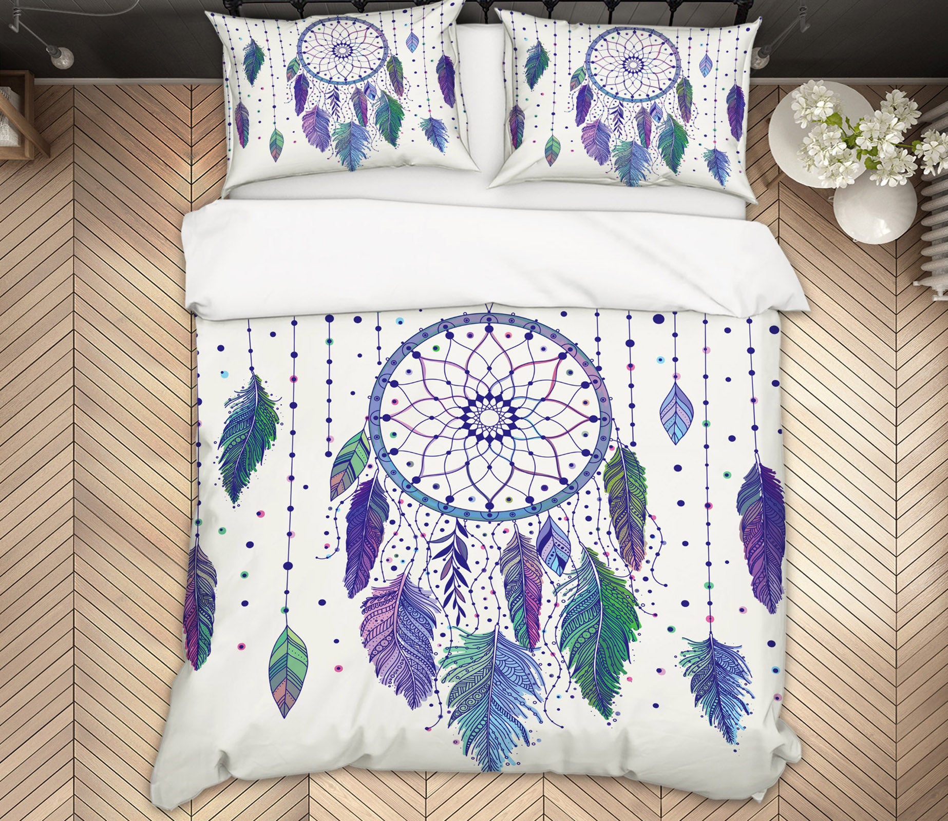 3D Dreamcatcher 14210 Bed Pillowcases Quilt