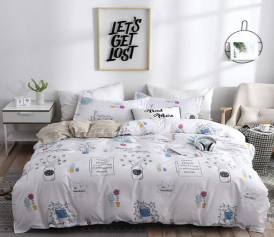 3D Vase 4018 Bed Pillowcases Quilt