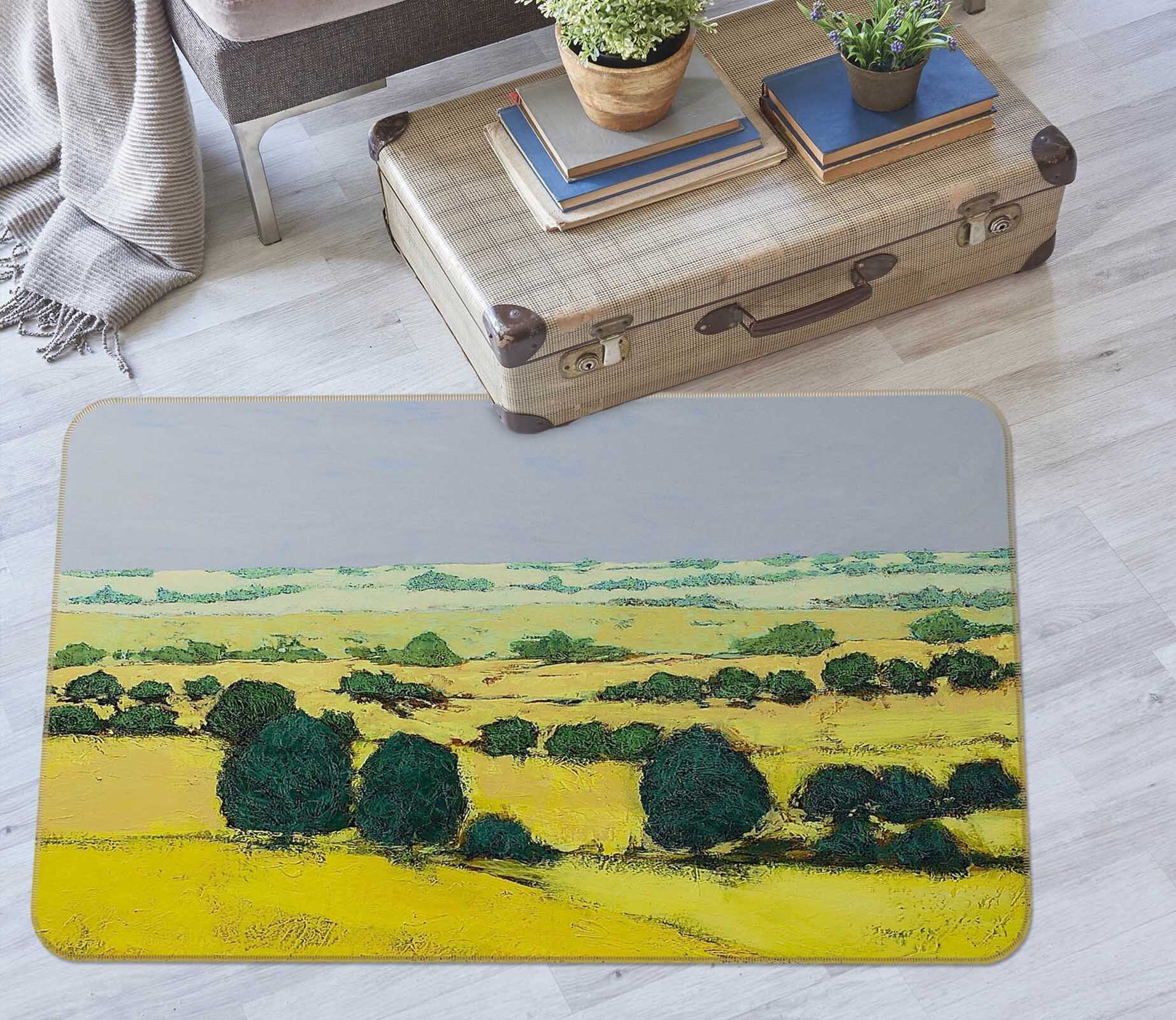 3D Next Hill 1006 Allan P. Friedlander Rug Non Slip Rug Mat Mat AJ Creativity Home 
