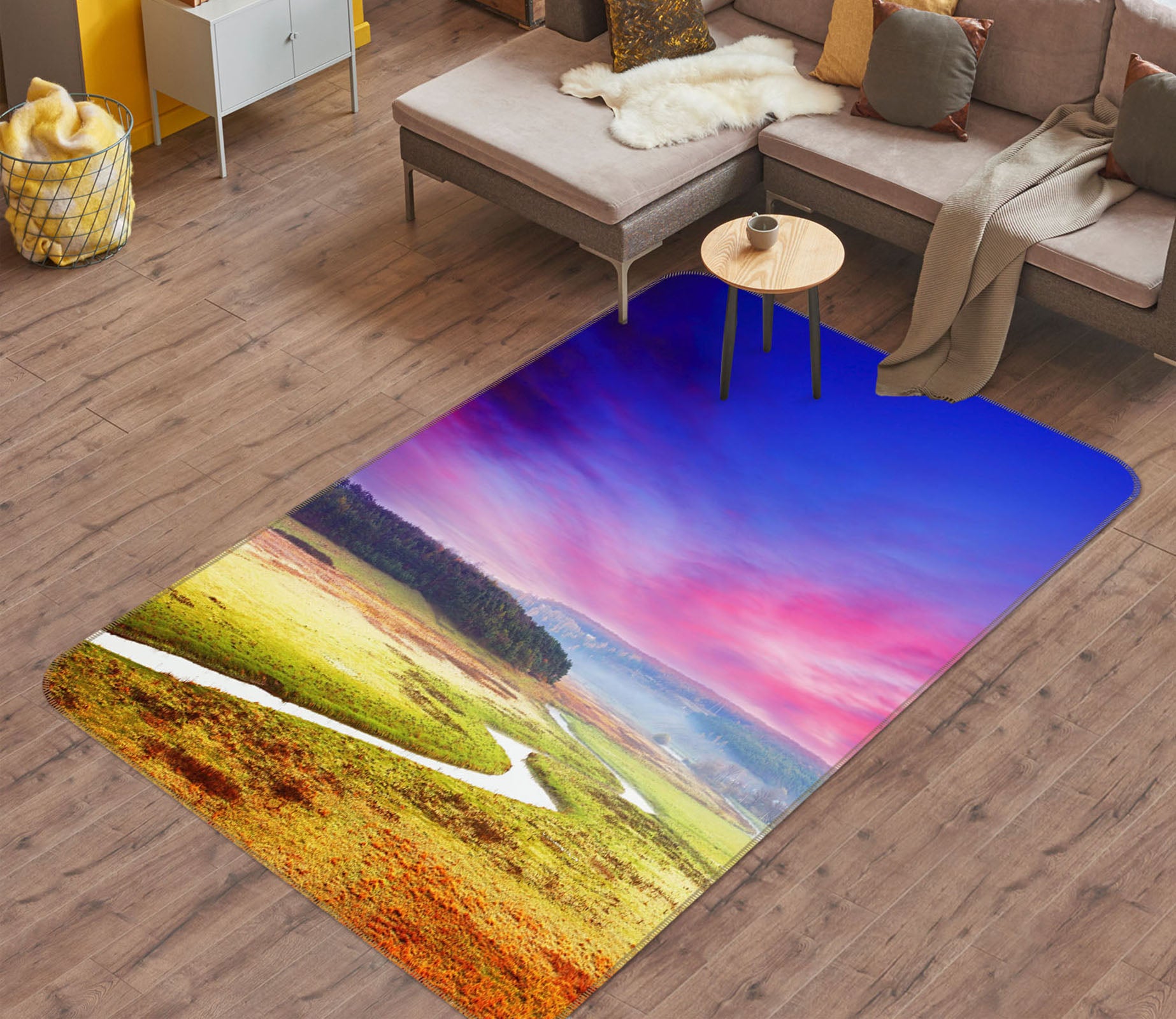 3D River 32107 Non Slip Rug Mat