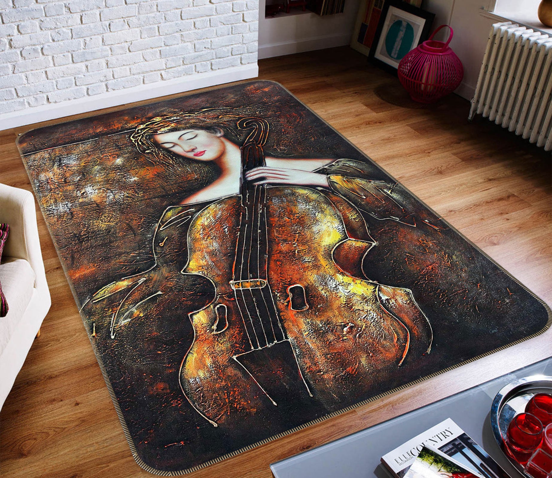 3D Cello 76203 Non Slip Rug Mat