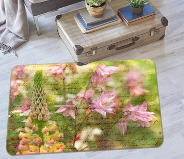 3D Flowers 83250 Assaf Frank Rug Non Slip Rug Mat