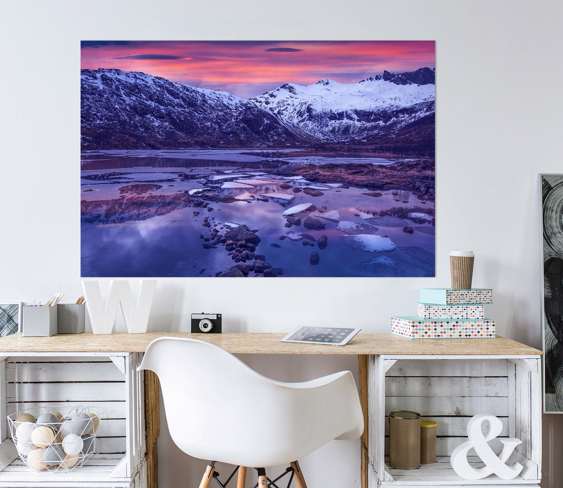 3D Silent River 179 Marco Carmassi Wall Sticker Wallpaper AJ Wallpaper 2 