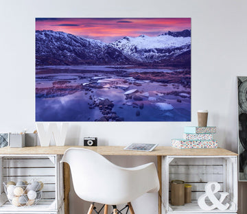 3D Silent River 179 Marco Carmassi Wall Sticker Wallpaper AJ Wallpaper 2 