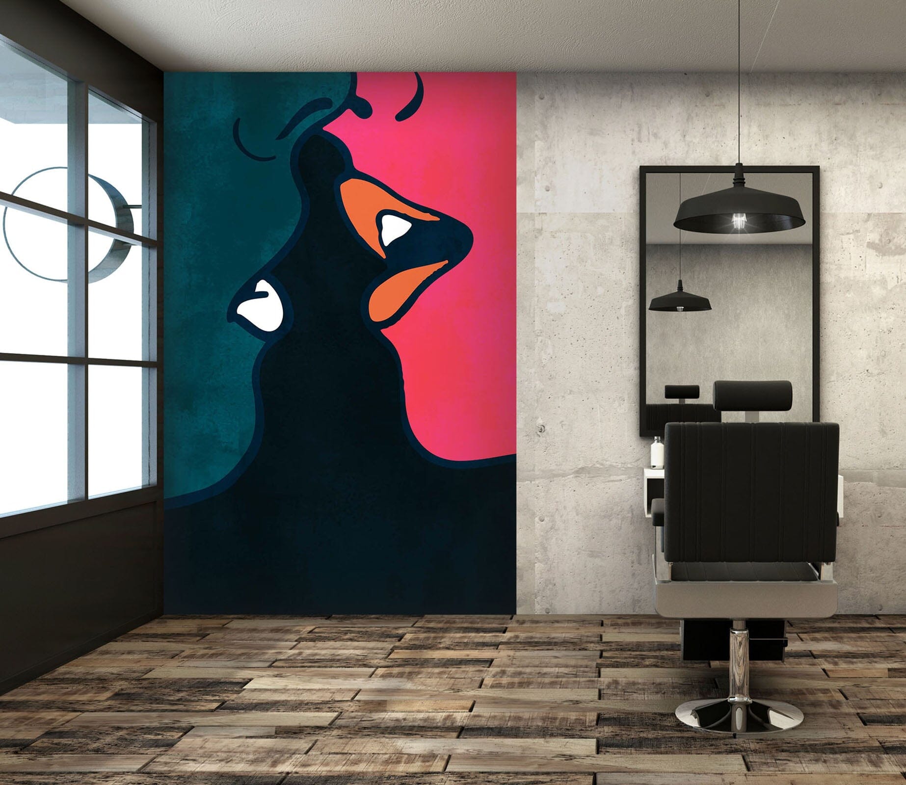 3D The Kiss-cc 1419 Boris Draschoff Wall Mural Wall Murals Wallpaper AJ Wallpaper 2 