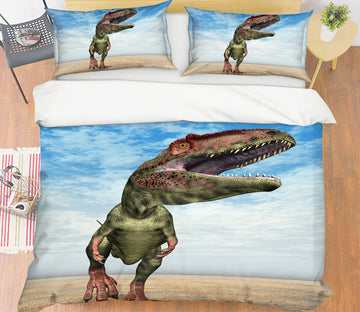 3D Lizard 21003 Bed Pillowcases Quilt
