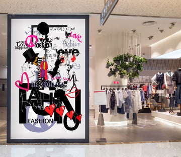 3D Woman Red Lips 144 Wall Murals Wallpaper AJ Wallpaper 2 