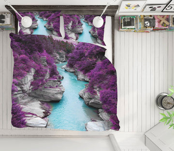 3D Canyon 15091 Bed Pillowcases Quilt