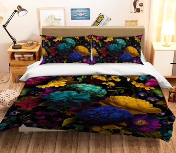3D Color Flower 106 Uta Naumann Bedding Bed Pillowcases Quilt Quiet Covers AJ Creativity Home 