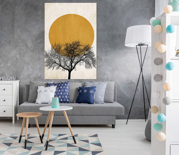 3D Moon Dark Wind High 038 Boris Draschoff Wall Sticker Wallpaper AJ Wallpaper 2 