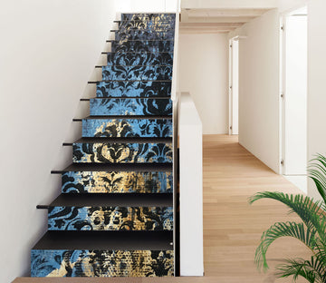 3D Black Oil Painting 827 Skromova Marina Stair Risers