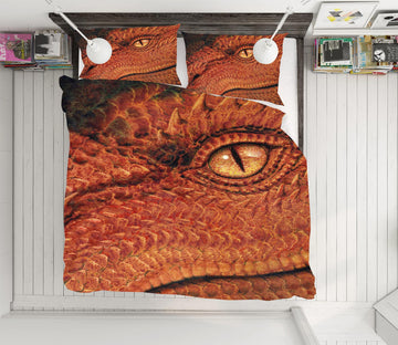 3D Dragon Eye 7037 Ciruelo Bedding Bed Pillowcases Quilt
