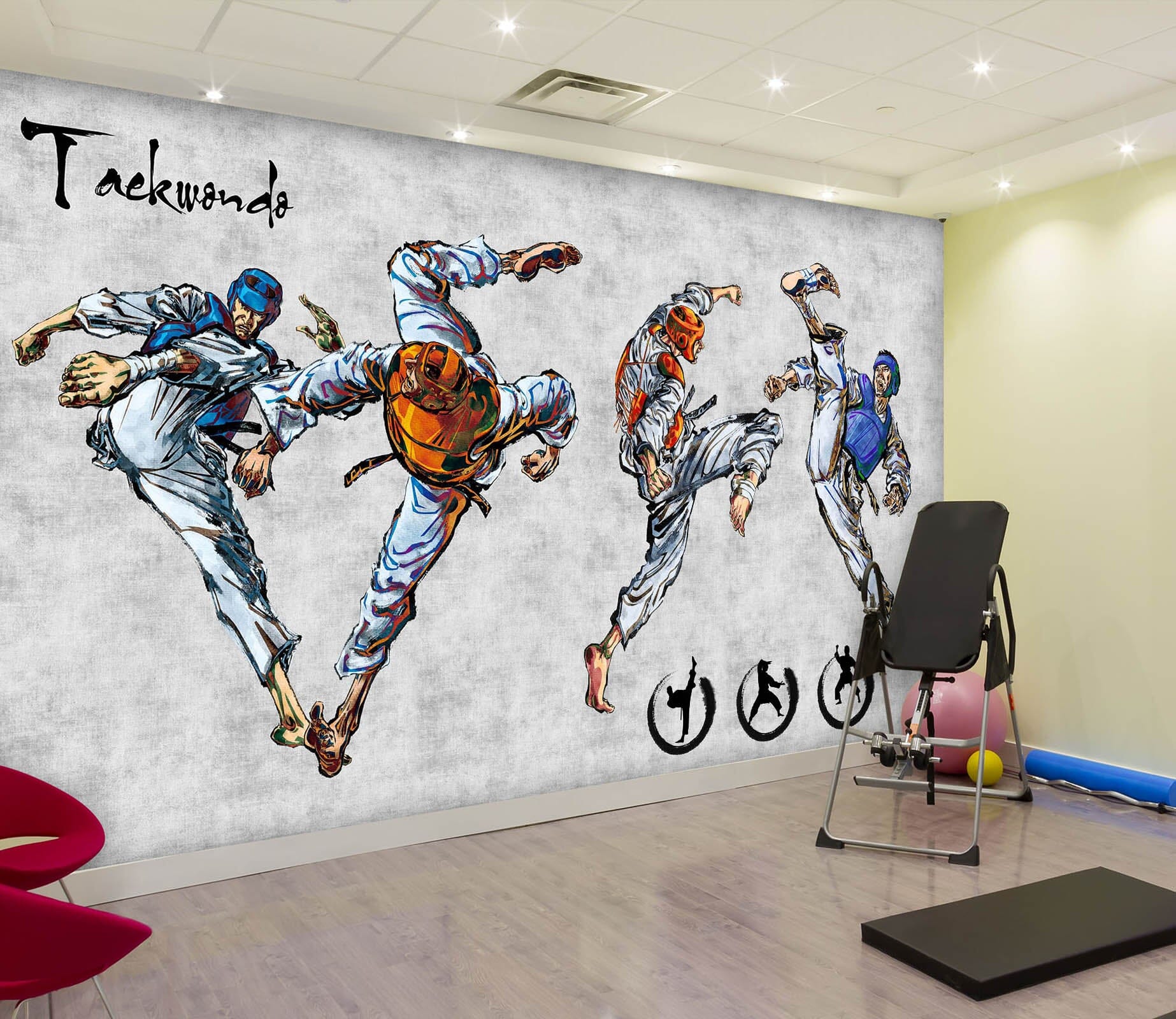 3D Martial Arts Competition 036 Wall Murals Wallpaper AJ Wallpaper 2 