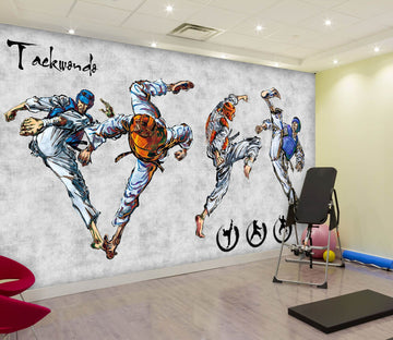 3D Martial Arts Competition 036 Wall Murals Wallpaper AJ Wallpaper 2 