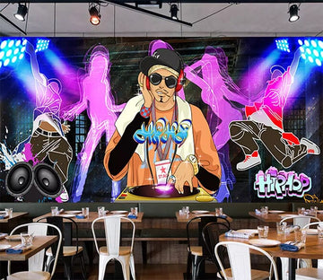 3D Electric Dancer 2463 Wall Murals Wallpaper AJ Wallpaper 2 
