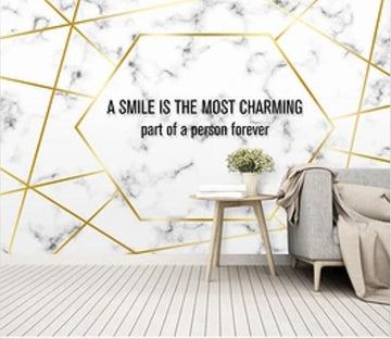 3D Golden Lines 968 Wall Murals Wallpaper AJ Wallpaper 2 