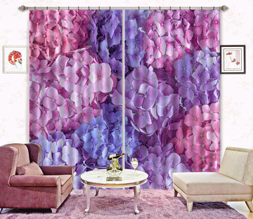 3D Purple Petals 6323 Assaf Frank Curtain Curtains Drapes