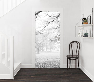 3D Lawn Trees 106200 Assaf Frank Door Mural