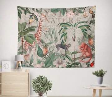 3D Animals Grove 11866 Andrea haase Tapestry Hanging Cloth Hang