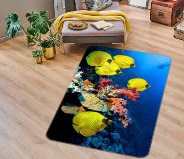 3D Coral Fish 26005 Non Slip Rug Mat