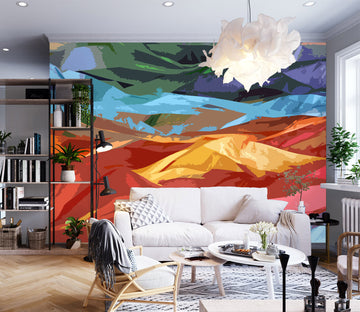 3D Mountains Final 70106 Shandra Smith Wall Mural Wall Murals