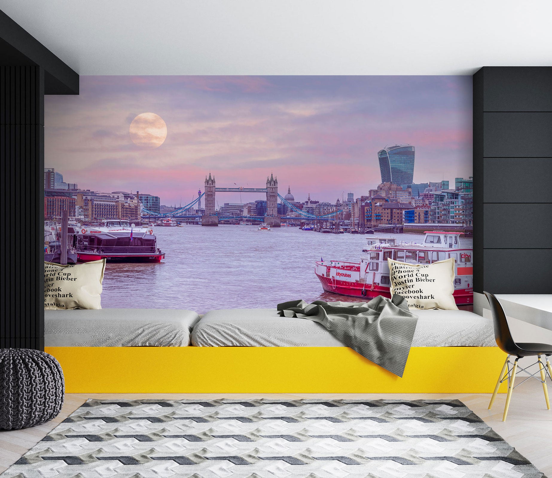 3D Sea Bridge 6260 Assaf Frank Wall Mural Wall Murals