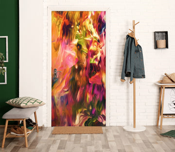 3D Colorful 25008 Door Mural