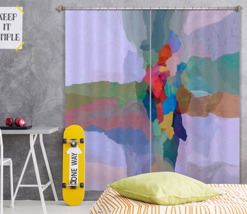3D Color River 203 Michael Tienhaara Curtain Curtains Drapes Curtains AJ Creativity Home 