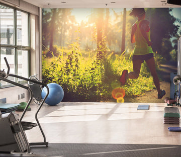 3D Forest Running 278 Wall Murals Wallpaper AJ Wallpaper 2 