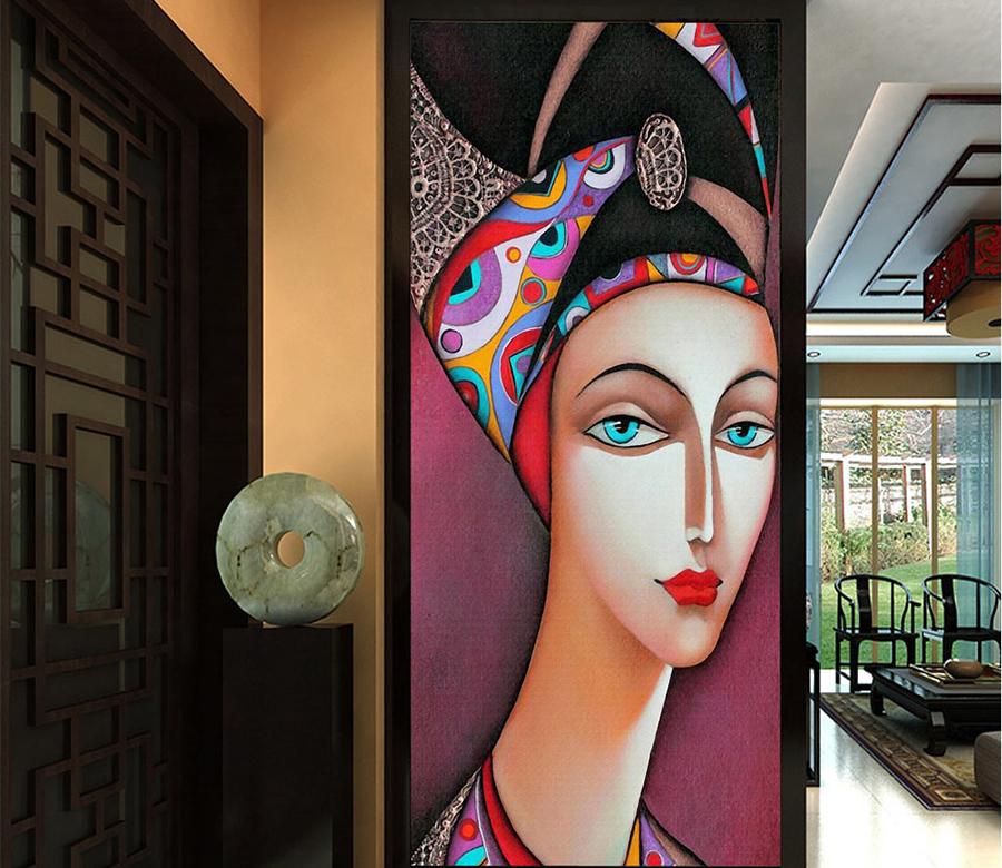 3D Lady Avatar 512 Wall Murals Wallpaper AJ Wallpaper 2 