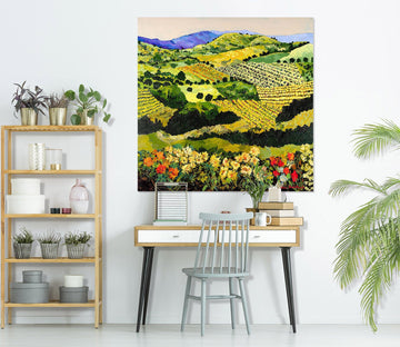 3D Summer Valley 135 Allan P. Friedlander Wall Sticker Wallpaper AJ Wallpaper 2 
