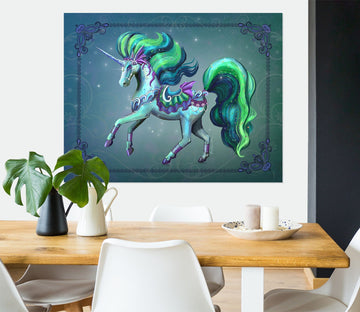 3D Cute Unicorn 115 Rose Catherine Khan Wall Sticker Wallpaper AJ Wallpaper 2 