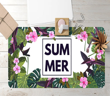 3D Flower Bush 17087 Desk Mat